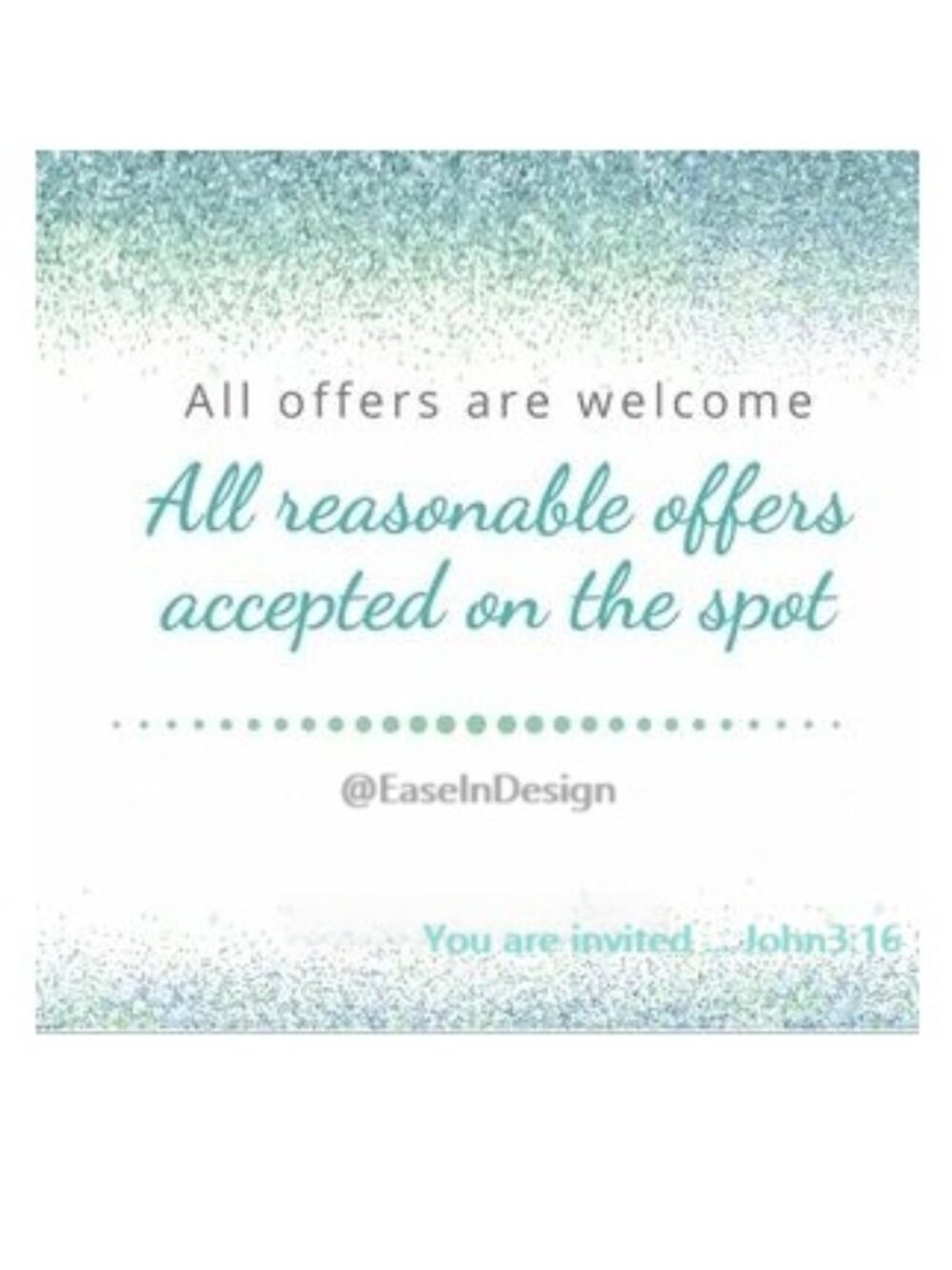 ✨Reasonable Offers Are WELCOME✨